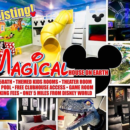 Magical Family Vacation Home Near Disney World At Storey Lake, Star Wars Gameroom, Pool, Theater, Mickey Slide, Sleeps Up To 28 Kissimmee Εξωτερικό φωτογραφία