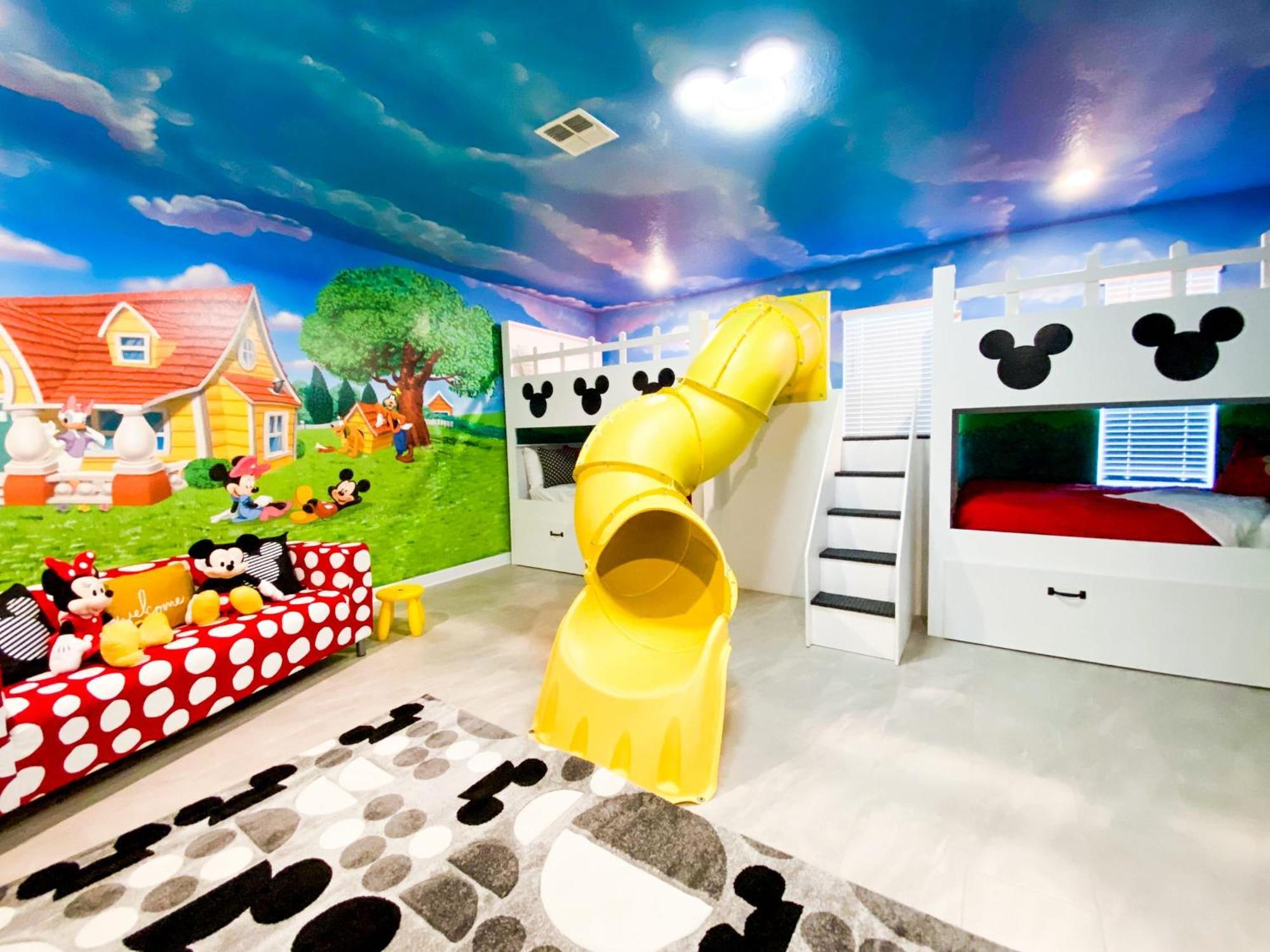 Magical Family Vacation Home Near Disney World At Storey Lake, Star Wars Gameroom, Pool, Theater, Mickey Slide, Sleeps Up To 28 Kissimmee Εξωτερικό φωτογραφία