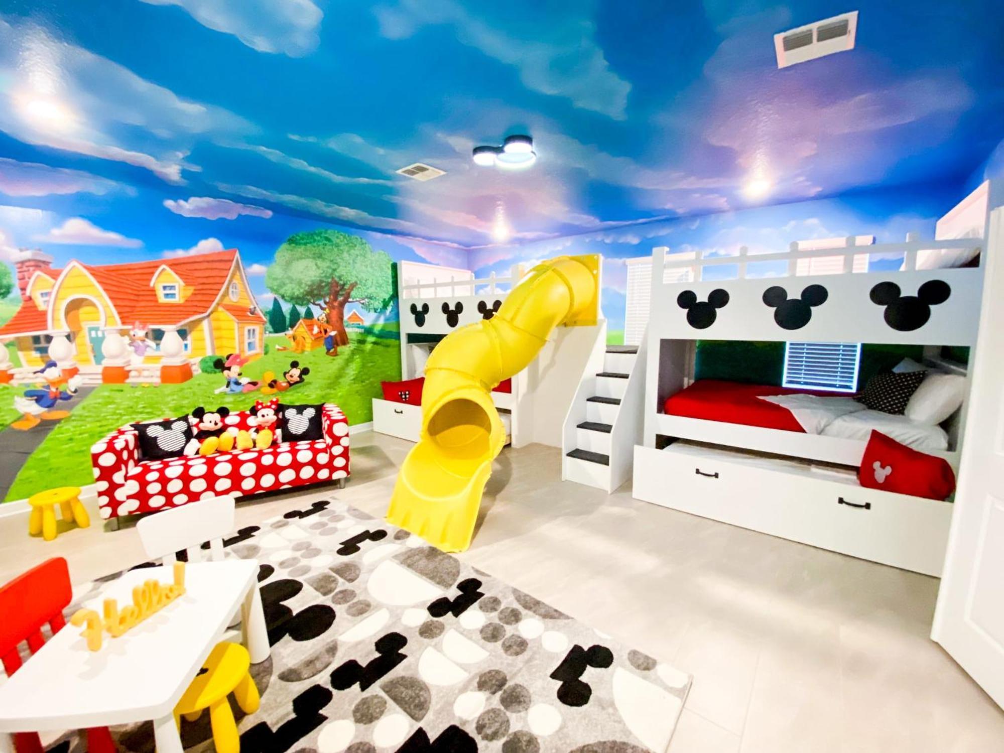 Magical Family Vacation Home Near Disney World At Storey Lake, Star Wars Gameroom, Pool, Theater, Mickey Slide, Sleeps Up To 28 Kissimmee Εξωτερικό φωτογραφία