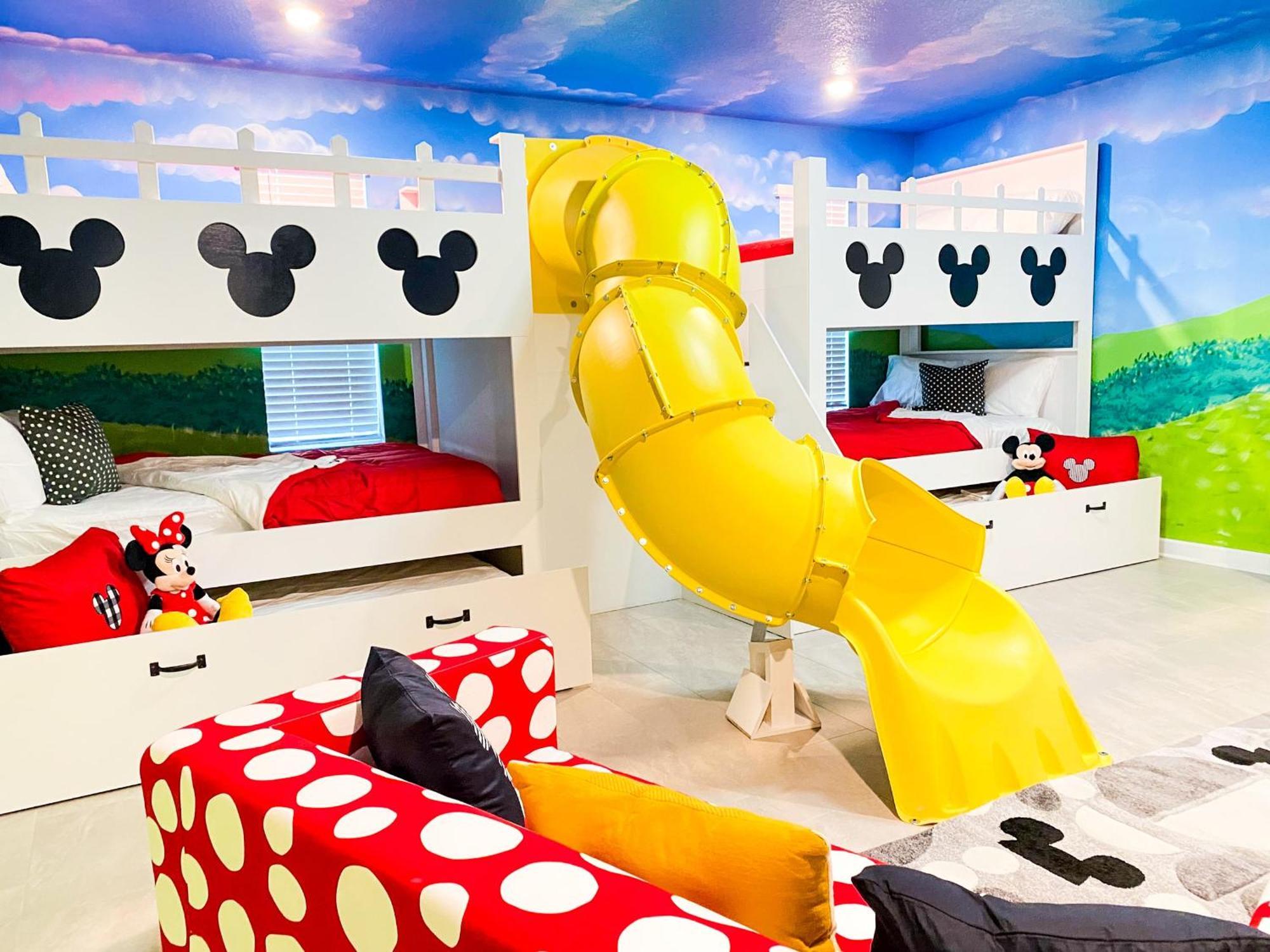 Magical Family Vacation Home Near Disney World At Storey Lake, Star Wars Gameroom, Pool, Theater, Mickey Slide, Sleeps Up To 28 Kissimmee Εξωτερικό φωτογραφία
